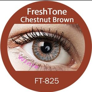 Chestnut Brown soft color lens